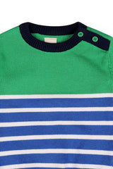 Striped Crew Neck Pullover