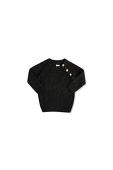 Raglan Cable Knit Sweater