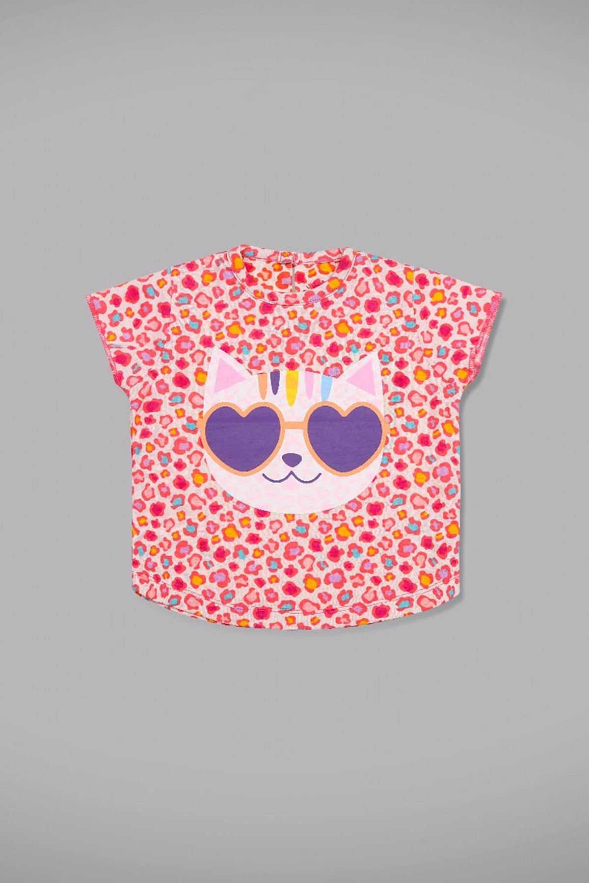 Disco Cat Printed Shirt