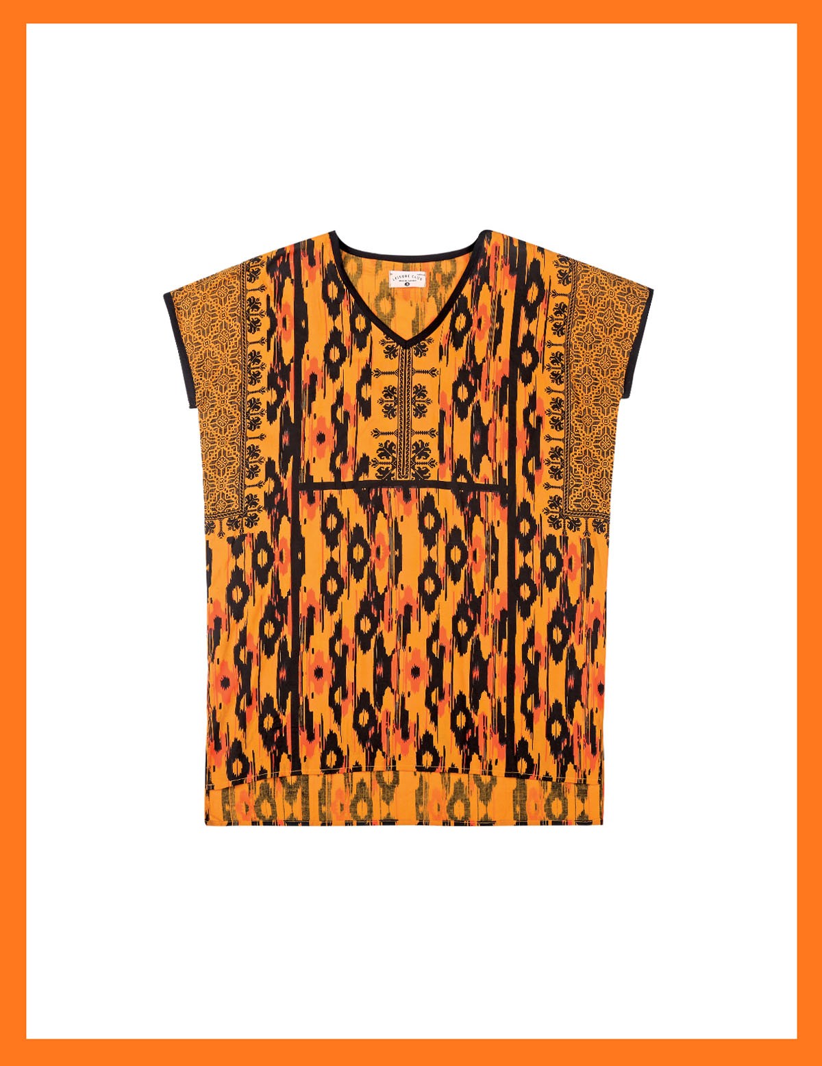 Printed Boxy Top
