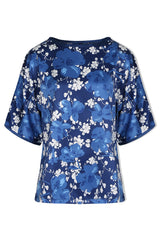 Printed Silk Top